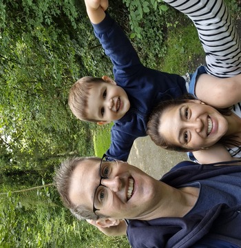 Peter, Ivette y Diego